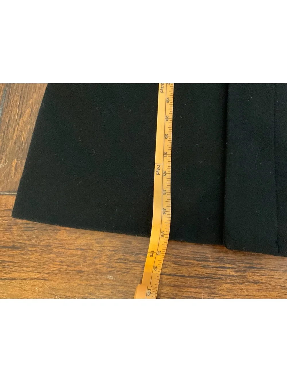 Banana Republic Men L Black Italian Wool Cashmere Car Coat Overcoat Holiday 2007
